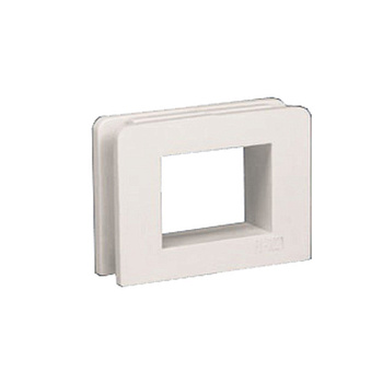 Simon 15 Aqua Белый Сальник-переходник, S15A, резина 1504660-030