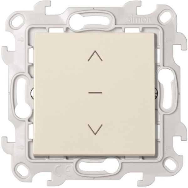 Simon 24 Слоновая кость Выключатель жалюзи 3-позиционный 10A 250В~ 2420333-031
