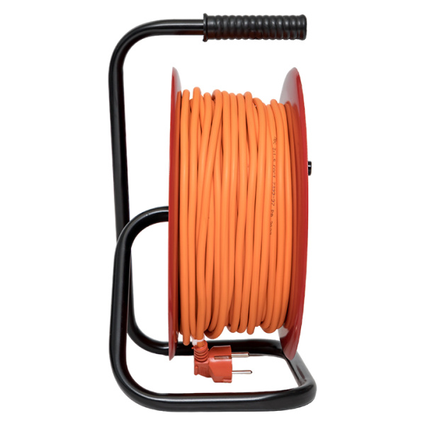 Купить EKF PROxima Удлинитель на катушке "Гефест 2.0" 4 гнезда 50м с заземлением и предохранителем КГ 3*1,5 16А/3,5кВт IP44