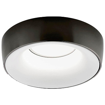 Ambrella Встраиваемый потолочный точечный светильник A890 BK/WH черный/белый GU5.3 D96*35