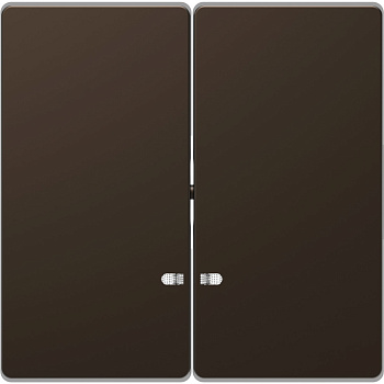 SE Merten D-Life Мокко Клавиша 2-ая с линзой для LED модуля MTN3420-6052