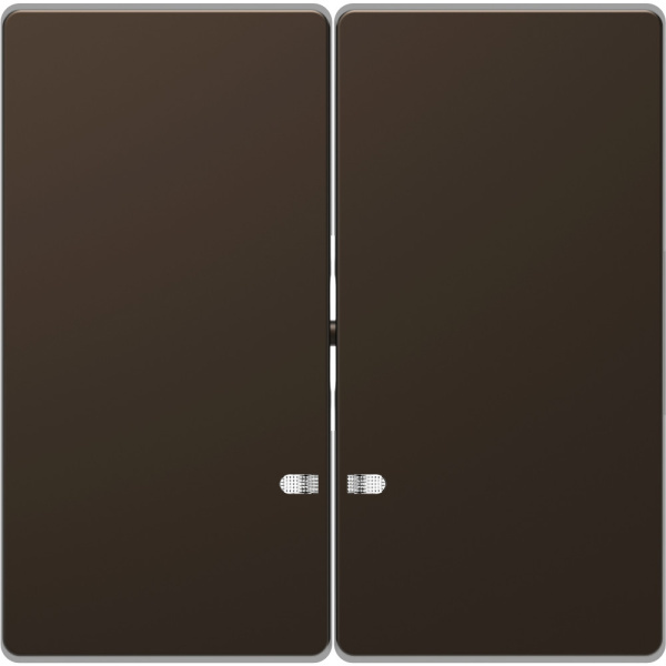 SE Merten D-Life Мокко Клавиша 2-ая с линзой для LED модуля MTN3420-6052