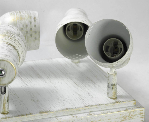 Купить Lussole LGO Металл Белый /  Металл Светильник потолочный E14 GRLSP-8056