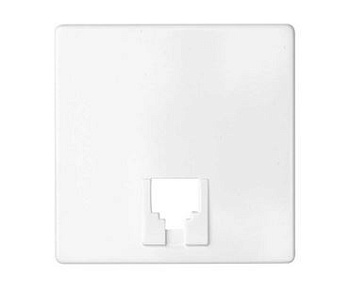 Simon S82 Concept Матовый белый, Накладка для телефонной розетки 8200062-090
