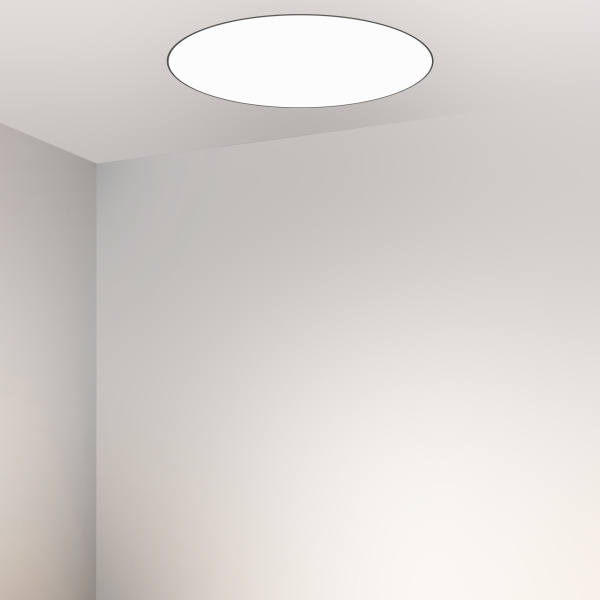 PILL 70 E 45W 3000K 3450lm Ra80 220V / Светильник LED, 650мм (встраиваемый) (Briaton) ЧЕРНЫЙ 009E-45W3K-650BK