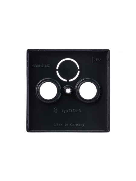 Купить ABB BJE Solo/Future Черный Антрацит Накладка TV/TV-SAT розетки 2CKA001724A4252