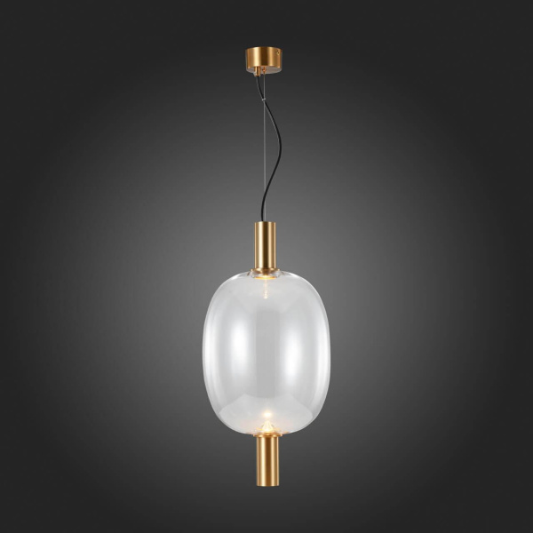 ST Luce SL1582.313.01 Светильник подвесной Бронзовый/Прозрачный LED 1*7W 2700K Купить ST Luce SL1582.313.01 Светильник подвесной Бронзовый/Прозрачный LED 1*7W 2700K