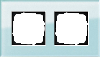 Gira ESP Салатовое Стекло Рамка 2-ая 021218