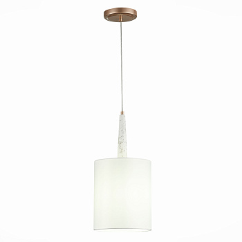 ST Luce SL1163.203.01 Светильник подвесной Матовое золото/Белый E14 1*40W