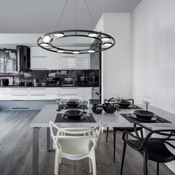 Купить Maytoni Technical Fad Черный Светильник подвесной  63W MOD070PL-L63B3K