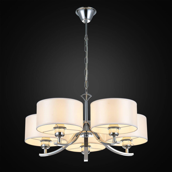 Купить Citilux CL466150 Эвита Хром+Белый Люстра