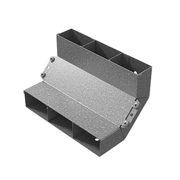 OSTEC Угол вертикальный внутренний трехканальный 350х48 УВВНТ-350х48