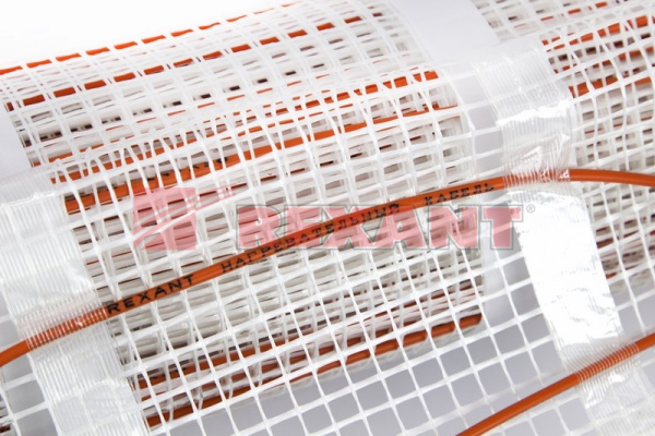 Купить Теплый пол (нагревательный МАТ) Extra, площадь 1,0 м2 (0,5 х 2,0 метра), 160Вт, (двух жильный) Rexant 51-0502