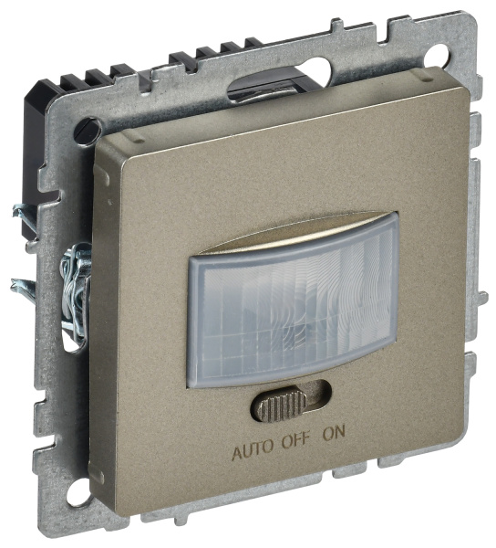 IEK BRITE BASE Шампань Датчик движ. ДС10-1-БрШ