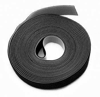 Hyperline WASNR-5x9-BK Лента (липучка) в рулоне, ширина 9 мм, длина 5 м, черная 401702