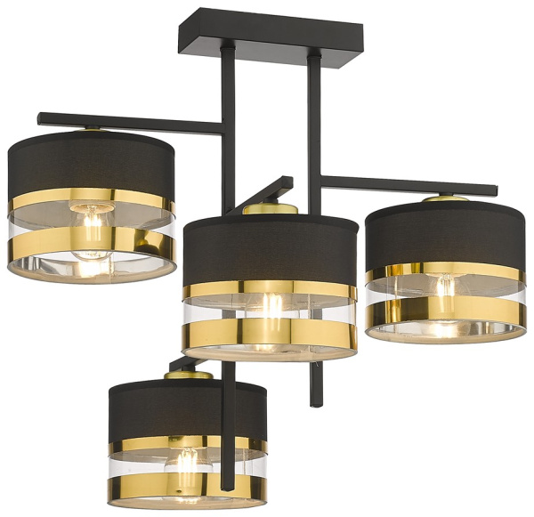 Velante 294-307-04, Светильник потолочный E27,4x40W