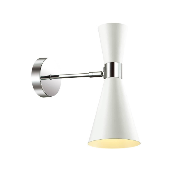 Lumion 3661/1W LN18 000 хром/матовый белый Бра E14 60W 220V QUINN