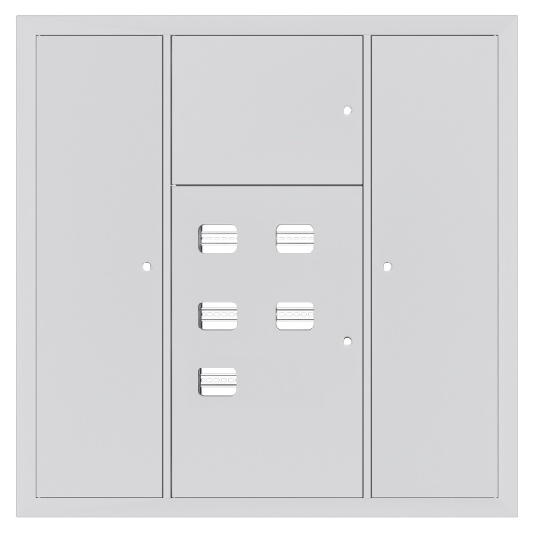 Купить EKF Устройство этажное распределительное встроенное типа УЭРВ 5 кв. (1300х1300х150)