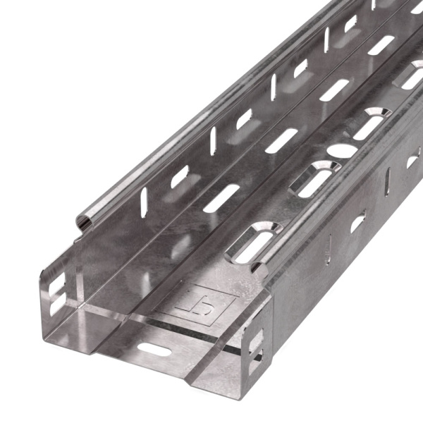 Промрукав Лоток перфорированный Стандарт 100х50х3000 (24 м/уп) PR16.0002