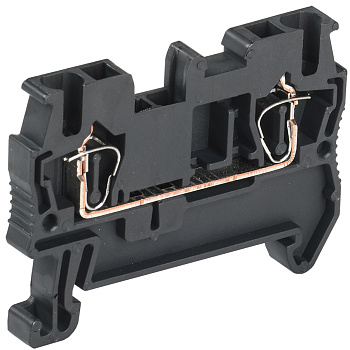 IEK Клемма пружинная КПИ 2в-2,5 31А черный