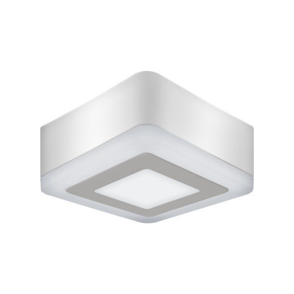 Купить Gauss Светильник Backlight накладной BL221 Квадрат. Акрил, 3+3W, LED 4000K, 105*105,