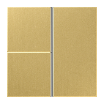 JUNG комплект клавиш, латунь Classic ME2403TSAC