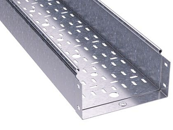 DKC Лоток перфорированный 150х100 L 3000, нержавеющий