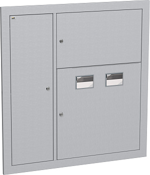 IEK LIGHT Корпус металлический ЩЭ-2-Э 36 IP31 (слаботочный отсек слева) LIGHT