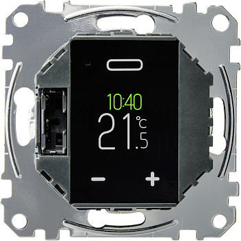 SE Merten Термостат программируемый с сенсорным дисплеем MTN5776-0000