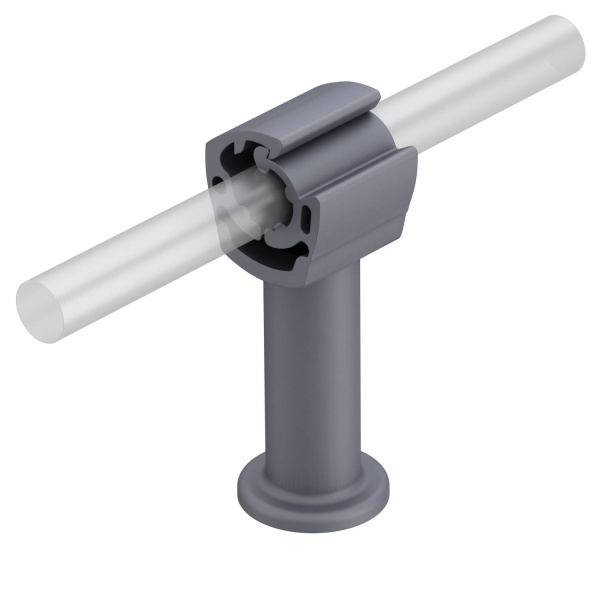 OBO Bettermann Держатель проволоки безболтовой пластиковый 5207487