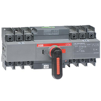 ABB OTM63F3CMA230V Выключатель-разъединитель реверс 3п с моторным приводом 1SCA120095R1001 ABB OTM63F3CMA230V Выключатель-разъединитель реверс 3п с моторным приводом 1SCA120095R1001