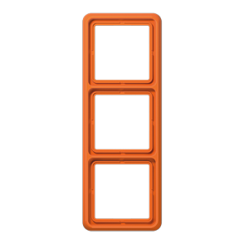 JUNG CD 500 Оранжевая Рамка 3-ая CD583O