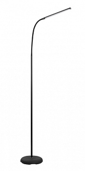 Eglo 96439 Светодиодный торшер LAROA с сенсорным диммиром, 4,5W(LED), H1300, L535, пластик, черный