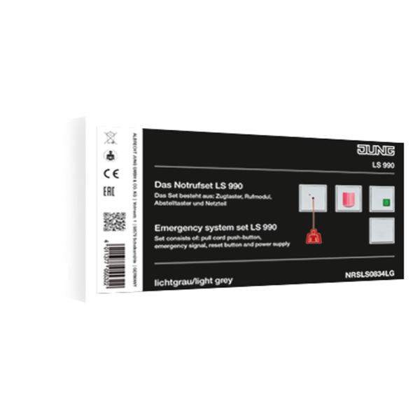 JUNG система  экстренного вызова, светло-серый NRSLS0834LG