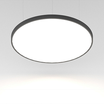 PILL 70 S 45W 3000K 3450lm Ra80 220V / Светильник LED, 650мм (подвесной) (Briaton) ЧЕРНЫЙ 009S-45W3K-650BK