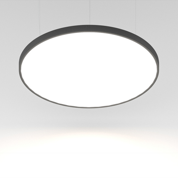 PILL 70 S 45W 3000K 3450lm Ra80 220V / Светильник LED, 650мм (подвесной) (Briaton) ЧЕРНЫЙ 009S-45W3K-650BK