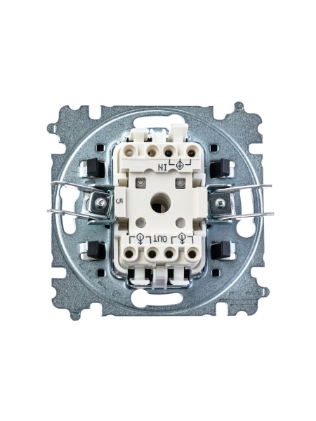 Купить ABB EPJ Levit белый / ледяной Выключатель 2-клавишный 2CHH590545A6001