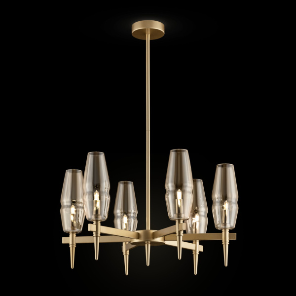 Купить Maytoni House Lita Матовое Золото Люстра G9 28W H002PL-06G