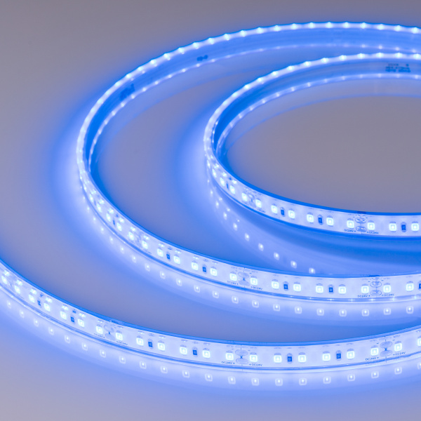 Купить Arlight Светодиодная лента RTW-5000PU-2835-120 24V Blue (10.5mm, 14.4W, IP68) (Закрытый) 032079