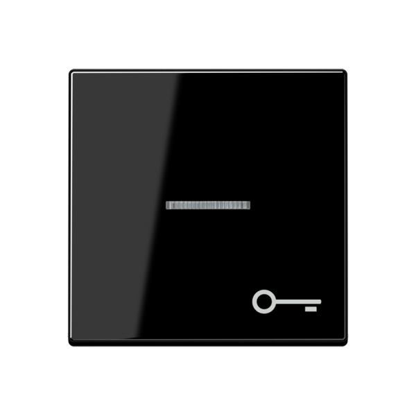 JUNG Клавиша с символом двери с подсветкой, чёрный A590BFKO5TSW