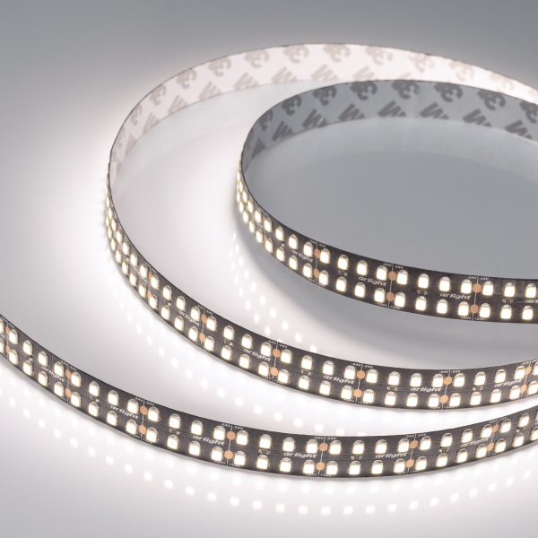 Купить Arlight Светодиодная лента RT-5000-2835-320 24V White6000 (BLACK 15mm, 24W/m, IP20) (-) 032606