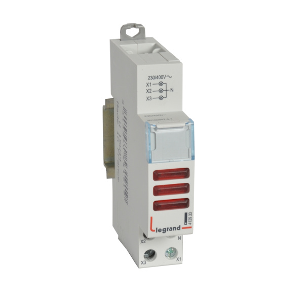 Legrand CX3 Лампа индик. 3xLED кр. 412933