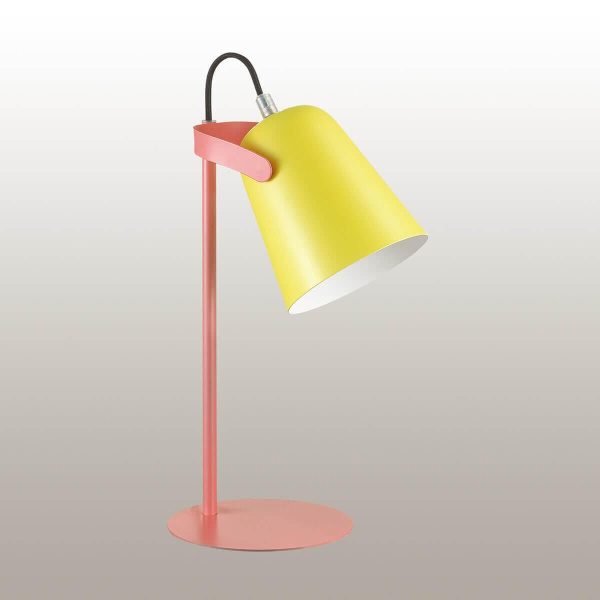 Купить Lumion 3653/1T LN18 271 оранжевый/жёлтый Настольная лампа E14 4W 220V KENNY