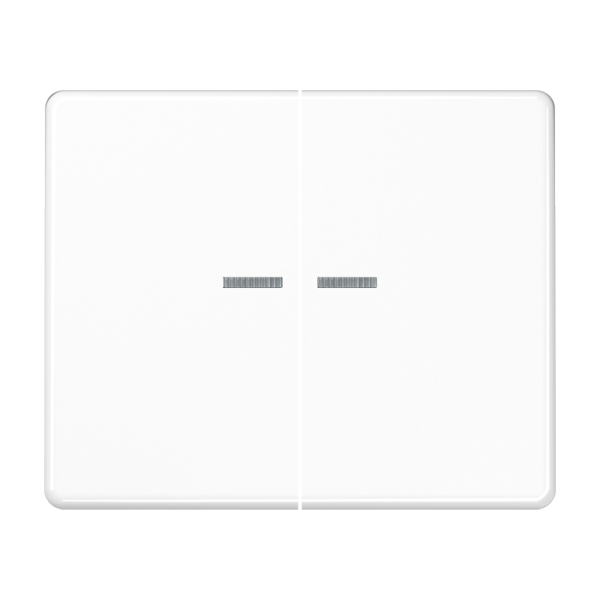 JUNG SL 500 Белая Клавиша 2-ая с подсветкой SL595KO5WW