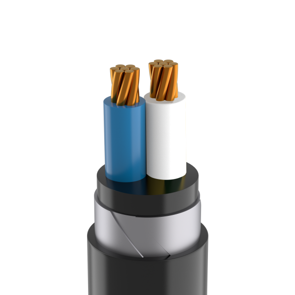 Кабель силовой бронированный ВБШвнг(А) -LSLTx 2х150 мк(N)-1 Кабэкс ТХМ00382102