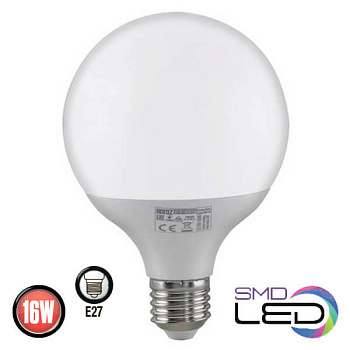 Horoz Electric 001-019-0016 16W 6400K E27 175-250V Светодиодная лампа GLOBE-16 HRZ00002492