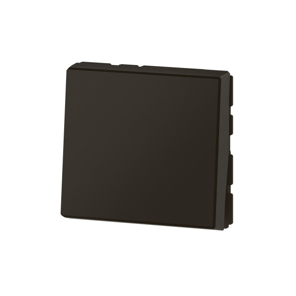 Купить Legrand Mosaic Матовый черный Кнопочный выключатель, программа, 2 модуля, 6 A 079140L