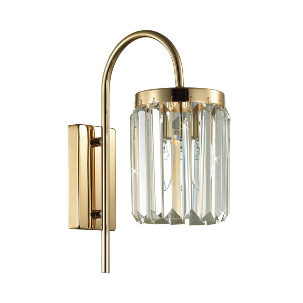 Odeon Light 4987/1W CLASSIC ODL22 449 золотой/хрусталь Бра E14 1*40W VASSA