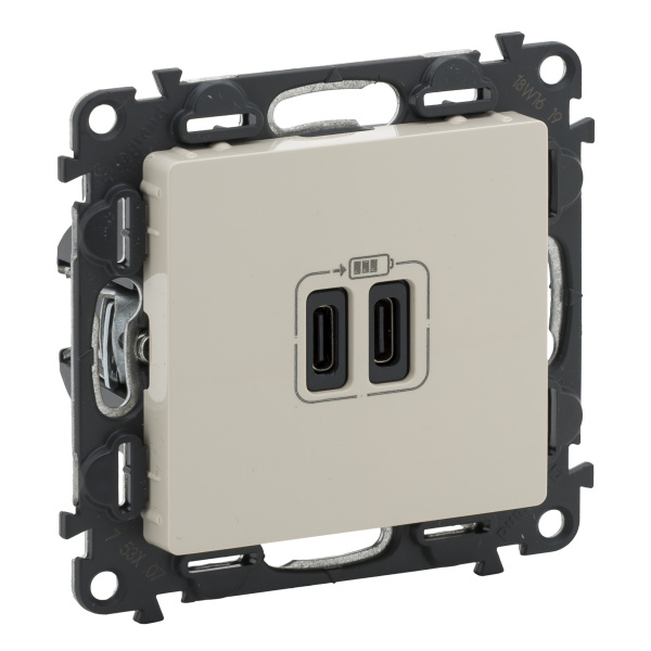 Legrand Vln-l Слоновая кость Зарядка USB C-C 753207