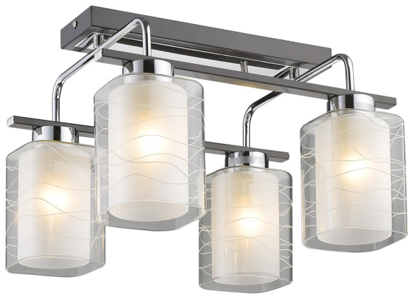 Velante 278-127-04, Светильник потолочный E27,4x60W